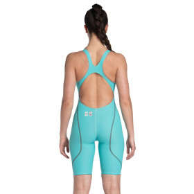 Combinaison Femme ARENA Powerskin  ST NEXT Aquamarine - Dos Ouvert