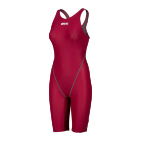 Combinaison Femme ARENA Powerskin  ST NEXT Deep Red - Dos Ouvert