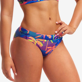 Bas de maillot de bain FUNKITA Palm a Lot  Sports Brief - Bas de Maillot de bain Natation Femme 2 pieces