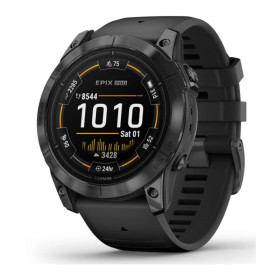 GARMIN EPIX Pro Gen 2 Standard Edition 47 mm - Gray avec bracelet noir - Montre GPS Running - EN STOCK