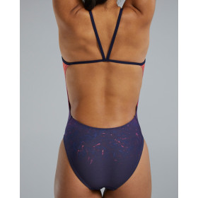 TYR Infrared CutOutfit Navy/Multi  - Maillot Natation Femme 1 pièce