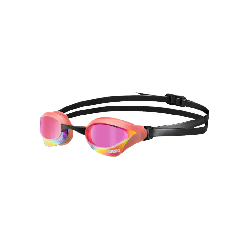 ARENA Cobra Core Swipe Mirror - Violet Coral - Lunettes Natation | Les4Nages
