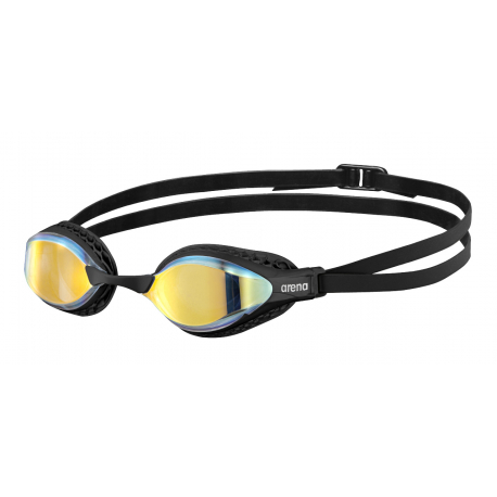 ARENA Air-Speed Mirror - Yellow Copper Black - Lunettes Natation