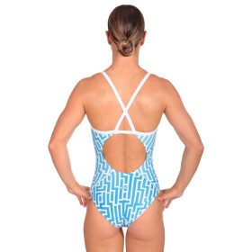 MAKO Labyrinth - Dos Nereid - Maillot Femme Natation