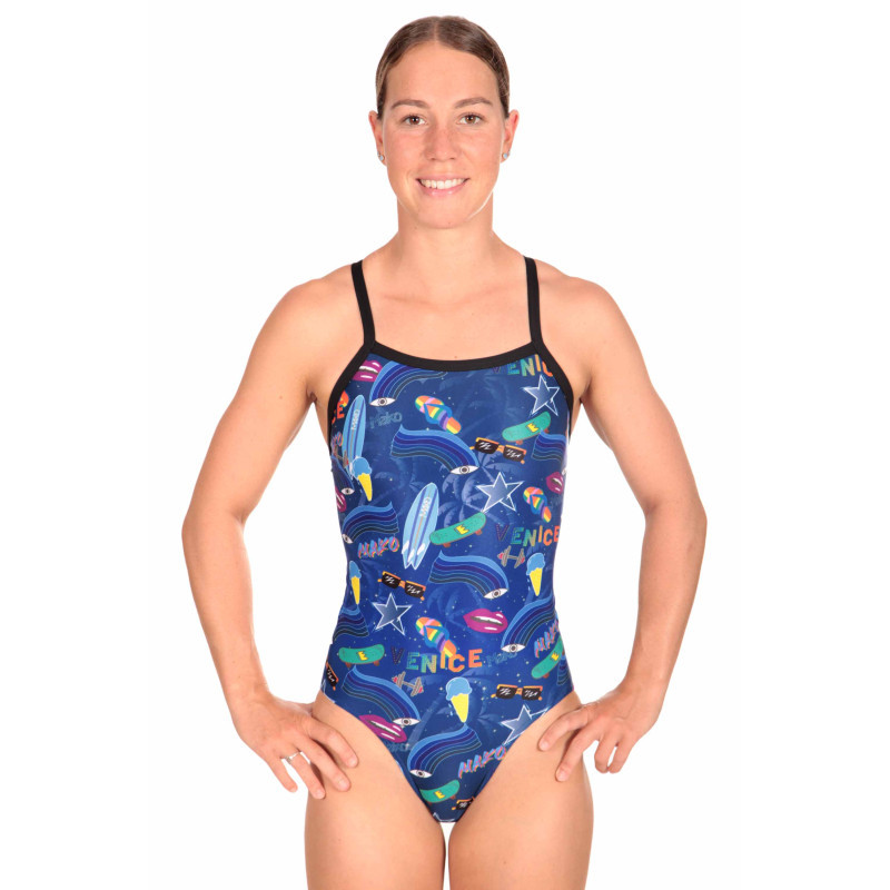 MAKO Venice Night  - Dos Nereid - Maillot Femme Natation