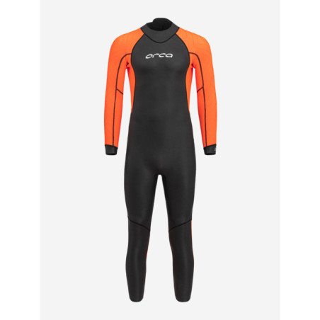 ORCA VITALIS Hi Vis Open Water Homme - Combinaison Eau Libre Néoprène | Les4Nages