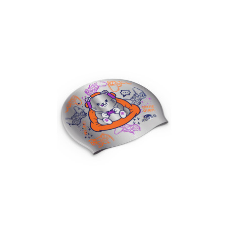 Turbo Silicone GAMER CAT - Bonnet Natation