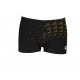 Arena One TUNNEL VISION Short - Black Yellow Star - Boxer Natation Homme