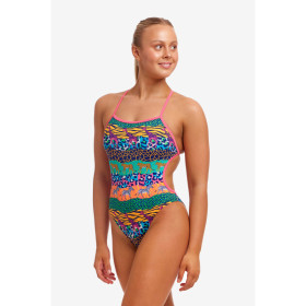 FUNKITA Gone Wild Twisted - Maillot de bain Femme Natation 1 piece