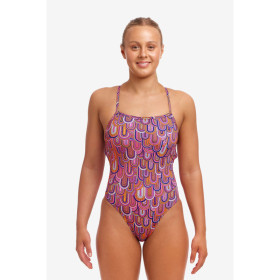 FUNKITA Learn To Fly Strapped In - Maillot de bain Femme Natation 1 piece