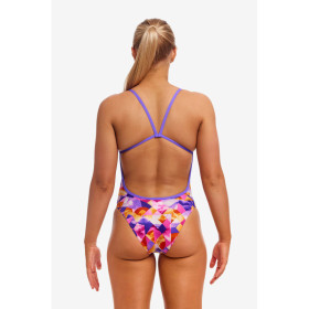 FUNKITA Ocean Sunset Single Strength - Maillot de bain Femme Natation 1 piece