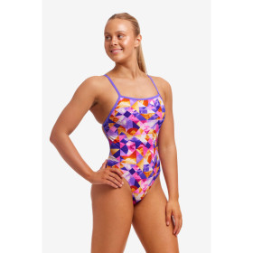 FUNKITA Ocean Sunset Single Strength - Maillot de bain Femme Natation 1 piece