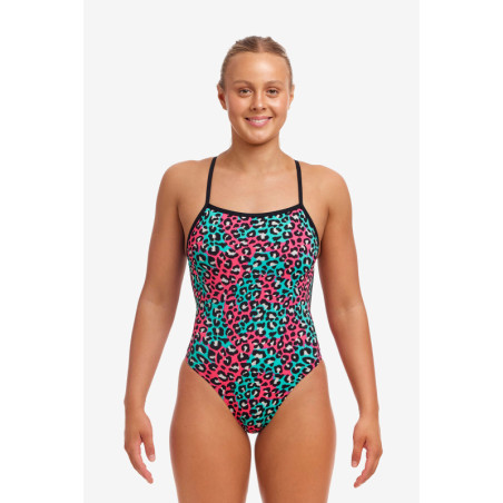 FUNKITA Little Wild Things Single Strength - Maillot de bain Femme Natation 1 piece | Les4Nages