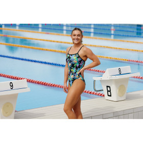 FUNKITA Paradise Please Single Strap - Maillot de bain Femme Natation 1 piece