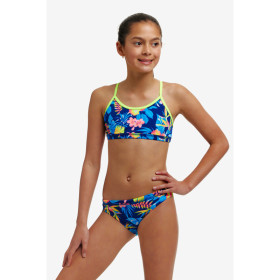 Funkita (6-14 ans) In Bloom Racerback - Maillot natation Fille 2 pièces