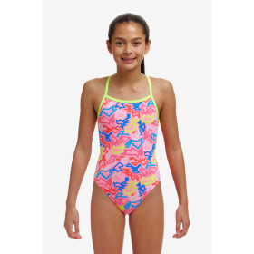 FUNKITA (6-14ans) Rock Star Girl Single Strap - Maillot de bain Natation Fille 1 piece