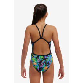 FUNKITA (6-14ans) Paradise Please Girl Single Strap - Maillot de bain Natation Fille 1 piece