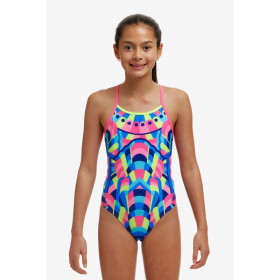 FUNKITA (6-14ans) Princess Pageant Girl Diamond Back - Maillot de bain Natation Fille 1 piece