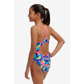 FUNKITA (6-14ans) Princess Pageant Girl Diamond Back - Maillot de bain Natation Fille 1 piece