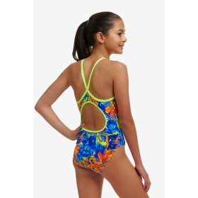 FUNKITA (6-14ans) Mixed Mess Girl Diamond Back - Maillot de bain Natation Fille 1 piece