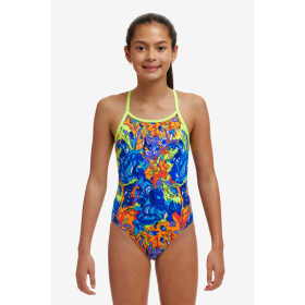 FUNKITA (6-14ans) Mixed Mess Girl Diamond Back - Maillot de bain Natation Fille 1 piece