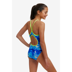 FUNKITA (6-14ans) Dive In Girl Diamond Back - Maillot de bain Natation Fille 1 piece