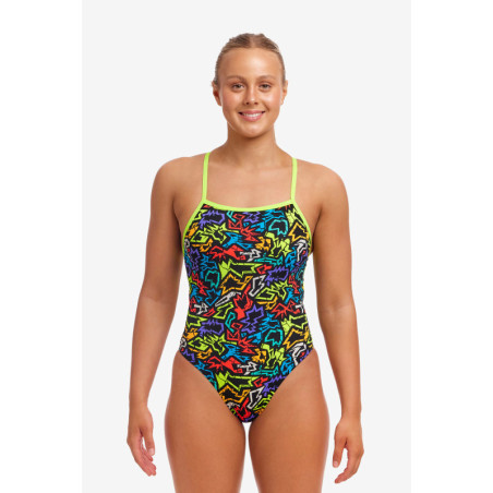 FUNKITA Funk Me Tie Me Tight - Maillot de bain Femme Natation 1 piece | Les4Nages