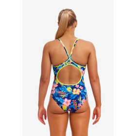 FUNKITA In Bloom Diamond Back - Maillot de bain Femme Natation 1 piece