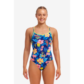 FUNKITA In Bloom Diamond Back - Maillot de bain Femme Natation 1 piece