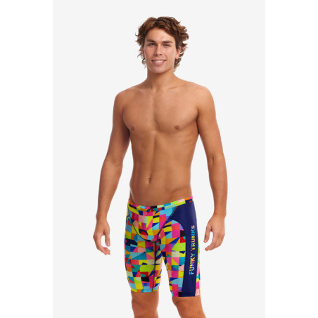 FUNKY TRUNKS On The Grid - Jammer Natation Homme | Les4Nages