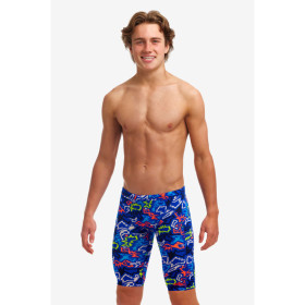 FUNKY TRUNKS (6-14ans)  Broken Hearts Boy - Jammer Natation Garçon