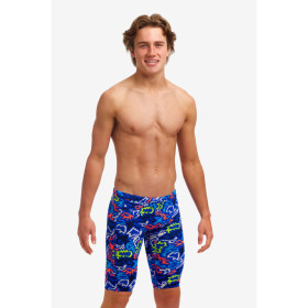 FUNKY TRUNKS (6-14ans)  Broken Hearts Boy - Jammer Natation Garçon