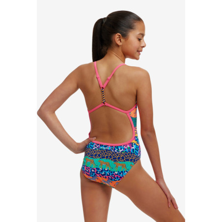 FUNKITA (6-14ans) Gone Wild Girl Twisted - Maillot Fille 1 piece