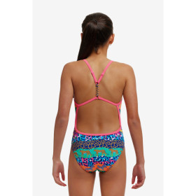 FUNKITA (6-14ans) Gone Wild Girl Twisted - Maillot de bain Natation Fille 1 piece