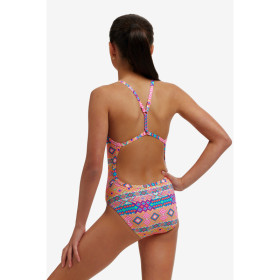 FUNKITA (6-14ans) Devil In Detail Girl Twisted - Maillot de bain Natation Fille 1 piece