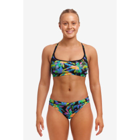 FUNKITA Paradise Please Sports - Maillot de bain Natation Femme 2 pieces