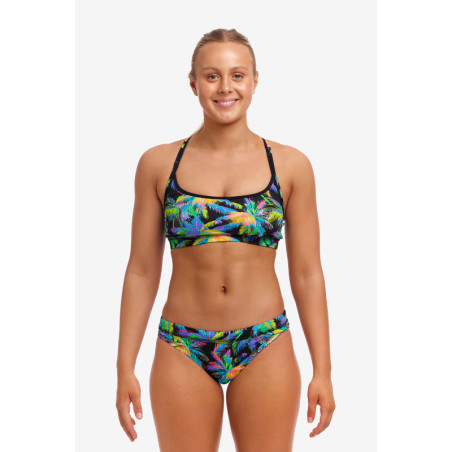 FUNKITA Paradise Please Sports - Maillot de bain Natation Femme 2 pieces | Les4Nages