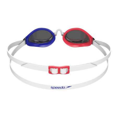 Speedo Fastskin Speedsocket 2 Mirror Blue Red - Lunettes Natation | Les4Nages