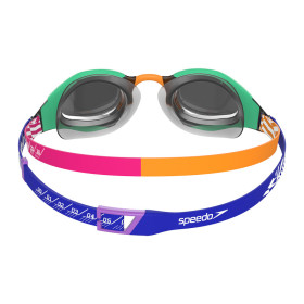 SPEEDO Fastskin HYPER ELITE MIRROR Green Orange - Lunettes Natation