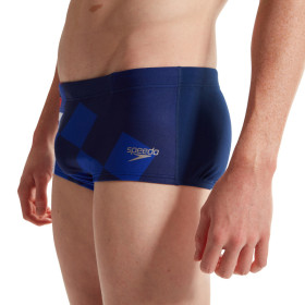 SPEEDO Placement Digital Brief Blue Red  - Maillot Natation