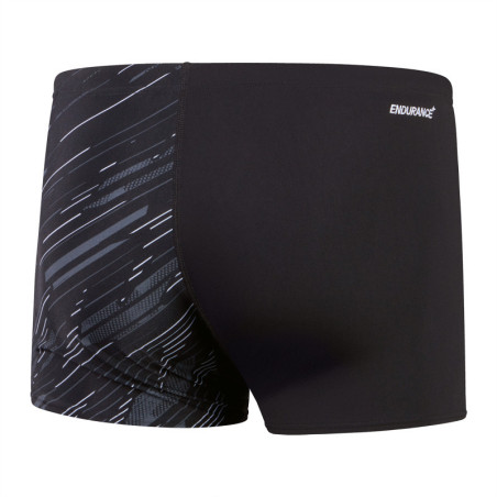 SPEEDO H Boom V-Cut Aquahort Black Green - Boxer Natation | Les4Nages