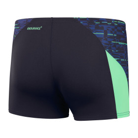 SPEEDO SPLICE Aquashort Navy Green   - Boxer homme natation