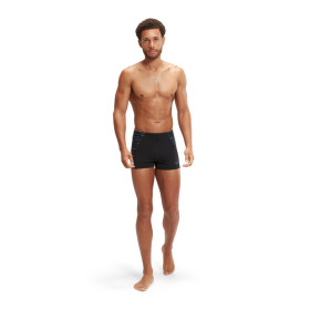 SPEEDO Aquashort SPLICE Black Blue  - Boxer homme natation