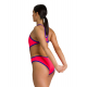 ARENA One Biglogo - Fluo Red Neon Blue - Maillot Natation Femme 1 piece