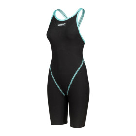 ARENA PRIMO Powerskin Closed back (Dos fermé) Black Teal - Nouveauté 2024 - EN STOCK