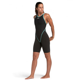 ARENA PRIMO Powerskin Closed back (Dos fermé) Black Teal - Nouveauté 2024 - EN STOCK