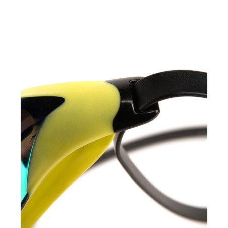 ARENA Cobra Core Swipe Mirror  - Emerald Cyber Lime - Lunettes Natation