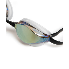 ARENA Python Mirror Gold White Black - Lunettes Natation