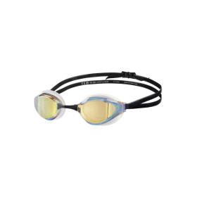 ARENA Python Mirror Gold White Black - Lunettes Natation