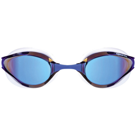 ARENA Python Mirror Blue mirror white - Lunettes Natation